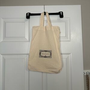 Mini Gucci Beige Canvas Tote